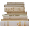 Books By The Foot: Cream & Gold