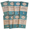 Books by the Foot: Vintage Pelican Paperbacks w/ Horizontal Stripe