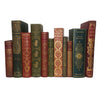 Books by the Foot: Highly Decorative Red, Green & Gold