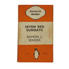 Seven Red Sundays by Ramón J. Sender - Penguin 1938