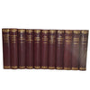 Charles Dickens 11 Burgundy Books - Hazell, Watson & Viney (11 Books)