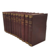 Charles Dickens 11 Burgundy Books - Hazell, Watson & Viney (11 Books)