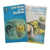 Little House in the Big Woods and On The Banks of Plum Creek by Laura Ingalls Wilder - Puffin, c1970 (2 Books)