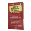 Good English - How To Write It by G.H. Vallins - Pan Books 1961
