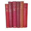 Georgette Heyer Red and Pink 1st Editions - 1950-70 (6 Books)
