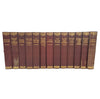 Charles Dickens 13 Burgundy Books - Hazell, Watson & Viney (13 Books)