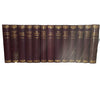 Charles Dickens 13 Burgundy Books - Hazell, Watson & Viney (13 Books)
