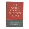 All Quiet on the Western Front by Erich Maria Remarque - Putnam, 1970