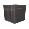 Poetry Collection - Wordsworth, Tennyson, Longfellow, Howell - Oxford, 1911-13 (4 Black Books)