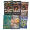 J. R. R. Tolkien's The Hobbit, The Lord of The Rings, The Silmarillion Etc. - 6 Unwin Paperbacks, c.1970s