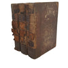 Charles Dickens 3 Illustrated Leather-bound Books - Chapman and Hall, 1868 (3 Books)