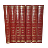 Red Classic Novels Collection - Vintage Faux Leather (7 Books)