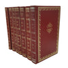 Red Classic Novels Collection - Vintage Faux Leather (7 Books)