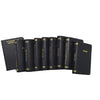 Shakespeare Miniature Book Collection, (9 Black Books)