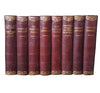 Charles Dickens 16 Burgundy Books - Hazell, Watson & Viney (16 Books)