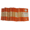 Books by the Foot: Horizontal Stripe Orange Penguin Paperbacks