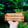 Books by the Foot: Vertical Stripe Orange Penguin Paperbacks
