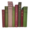 Books by the Foot: Vintage Pink & Green