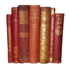 Books by the Metre: Vintage Highly Decorative Red & Gold
