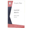 Vintage Penguin Saint Joan by Bernard Shaw 1958-1964