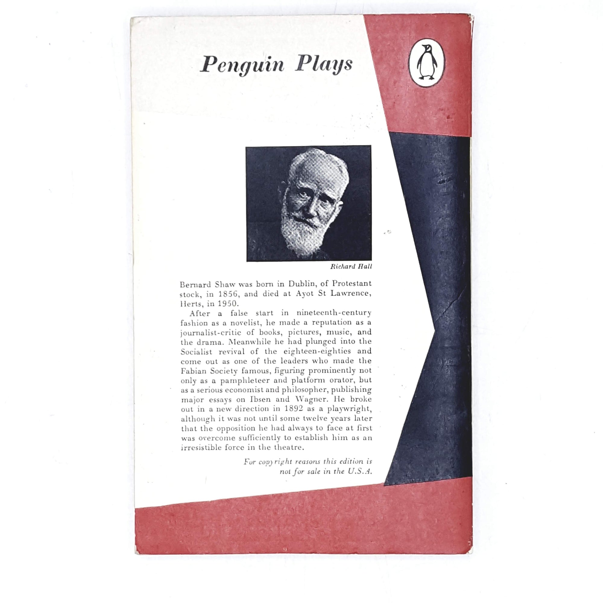 Vintage Penguin Saint Joan by Bernard Shaw 1958-1964