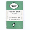 Trent's Own Case by E. C. Bentley and H. Warner Allen 1952
