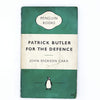 Patrick Butler for the Defence by John Dickson Carr 1961