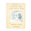 classic-beige-vintage-thrift-beatrix-potter-country-house-library-the-pie-and-the-patty-pan-old-childrens-antique-patterned-decorative-books-