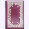 decorative-old-vintage-country-house-library-patterned-books-Lady-Chatterley's-Lover-by-D.H.-Lawrence-erotic-banned-book-erotica-previously-banned-books-red-and-gold-classic-antique-thrift-