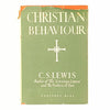 First Edition C.S. Lewis' Christian Behaviour 1943 - Geoffrey Bles