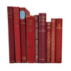 Books By The Foot: Dark Red & Crimson