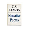 C.S. Lewis' Narrative Poems 1969 - First Edition