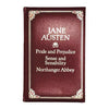 Jane Austen's Pride and Prejudice, Sense and Sensibility, Northanger Abbey - GOLD PAGE BLOCK