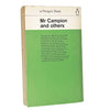 Mr Campion and Others by Margery Allingham, penguin,1963