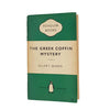 The Greek Coffin Mystery by Ellery Queen - Penguin, 1957
