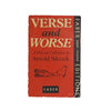 Verse and Worse by A. Silcock - Faber, 1962