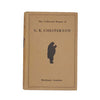 The Collected Poems of G.K. Chesterton - Methuen, 1954