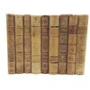 Beige Leather Foreign Library 9 Book Collection - 1928-29