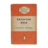 Brighton Rock by Graham Greene - Penguin, 1954