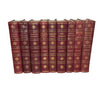 Charles Dickens Illustrated Novels - 9 Leather Books, c.1922