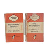 The Brontë Sisters Wuthering Heights & The Professor - Penguin, c.1950s