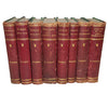 Charles Dickens Illustrated Novels - 8 Leather-Bound Books