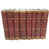 Charles Dickens Illustrated Novels - 8 Leather-Bound Books