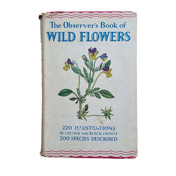 The Observer's Book of British Wild Flowers by W. J. Stokoe (#2) DJ