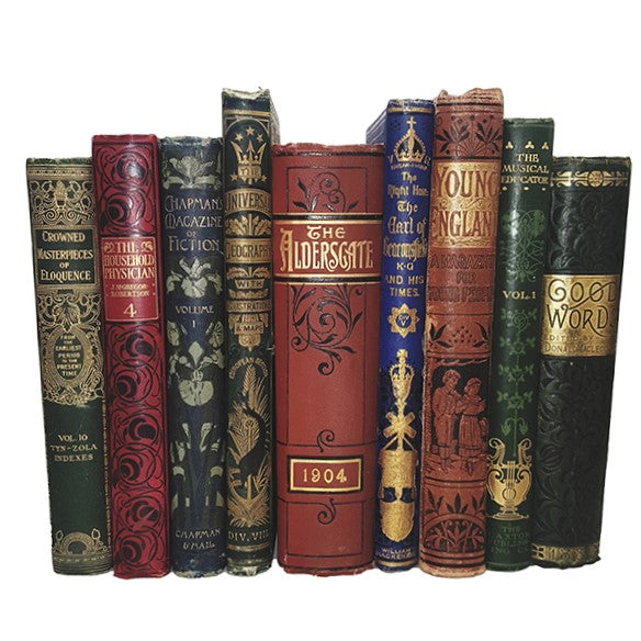 Books By The Foot: Large Highly Decorative