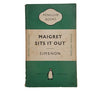 Maigret Sits It Out by Simenon - Penguin, 1952