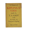 Kipling’s Verse selected by T. S. Eliot - Faber & Faber, 1950