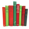 BOOKS BY THE METRE: Vintage Red and Green