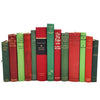 BOOKS BY THE METRE: Vintage Red and Green