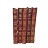 Charles Dickens 5 Vintage Leather Pocket Books - Thomas Nelson, 1901